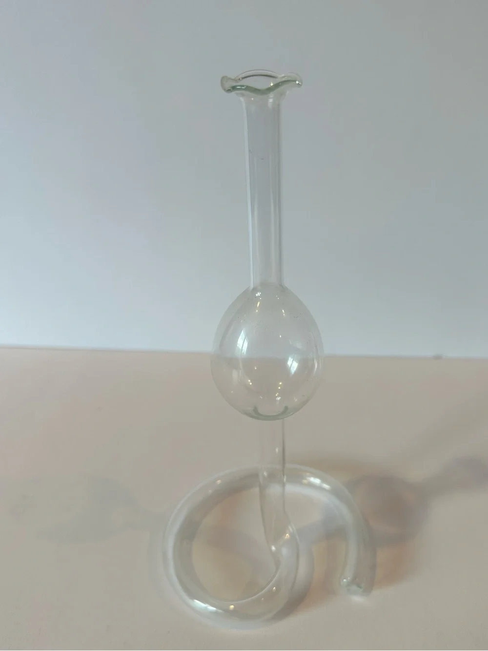 Vintage Glass Love Meter or Fortune Teller  Device & Propagation Bud Vase